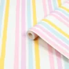 GoodHome Multi Striped Design Smooth Wallpaper -Goodhome goodhome multi striped design smooth wallpaper5059340446530 36c