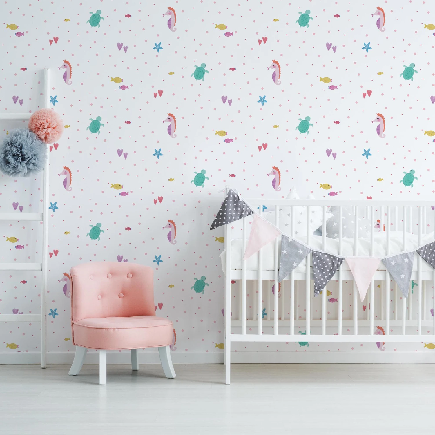 GoodHome Multi Underwater Theme Smooth Wallpaper 6 GoodHome Multi Underwater Theme Smooth Wallpaper - Image 4