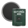 GoodHome Naturéa Jet Black Velvet Matt Emulsion Paint, 2.5L -Goodhome goodhome naturea jet black velvet matt emulsion paint 2 5l5059340274225 21c