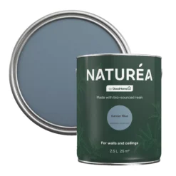 GoodHome Naturéa Karner Blue Velvet Matt Emulsion Paint, 2.5L