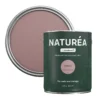 GoodHome Naturéa Old Rose Velvet Matt Emulsion Paint, 2.5L -Goodhome goodhome naturea old rose velvet matt emulsion paint 2 5l5059340274034 21c