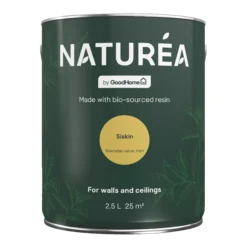 GoodHome Naturéa Siskin Velvet Matt Emulsion Paint, 2.5L -Goodhome goodhome naturea siskin velvet matt emulsion paint 2 5l5059340274164 02c