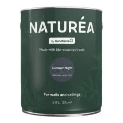 GoodHome Naturéa Summer Night Velvet Matt Emulsion Paint, 2.5L -Goodhome goodhome naturea summer night velvet matt emulsion paint 2 5l5059340274126 02c