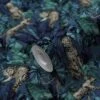 GoodHome Onax Teal Jungle Fabric Effect Textured Wallpaper -Goodhome goodhome onax teal jungle fabric effect textured wallpaper5059340409917 01c