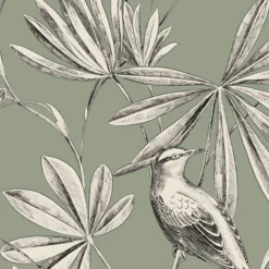 GoodHome Osum Sage Nature Textured Wallpaper -Goodhome goodhome osum sage nature textured wallpaper5059340409962 37c