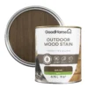 GoodHome Outdoor Dark Oak Satin Quick Dry Wood Stain, 750ml -Goodhome goodhome outdoor dark oak satin quick dry wood stain 750ml5059340297415 21c