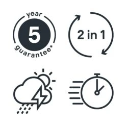 GoodHome Outdoor Delaware Satinwood Multi-surface Paint, 2.5L 9 GoodHome Outdoor Delaware Satinwood Multi-surface Paint, 2.5L -Goodhome goodhome outdoor delaware satinwood multi surface paint 2 5l5059340296982 03t