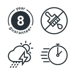 GoodHome Outdoor Mahogany Satin Quick Dry Wood Stain, 750ml -Goodhome goodhome outdoor mahogany satin quick dry wood stain 750ml5059340297422 03t