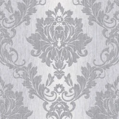 GoodHome Phacelia Grey Damask Textured Wallpaper 17 GoodHome Phacelia Grey Damask Textured Wallpaper -Goodhome goodhome phacelia grey damask textured wallpaper3663602560180 36c