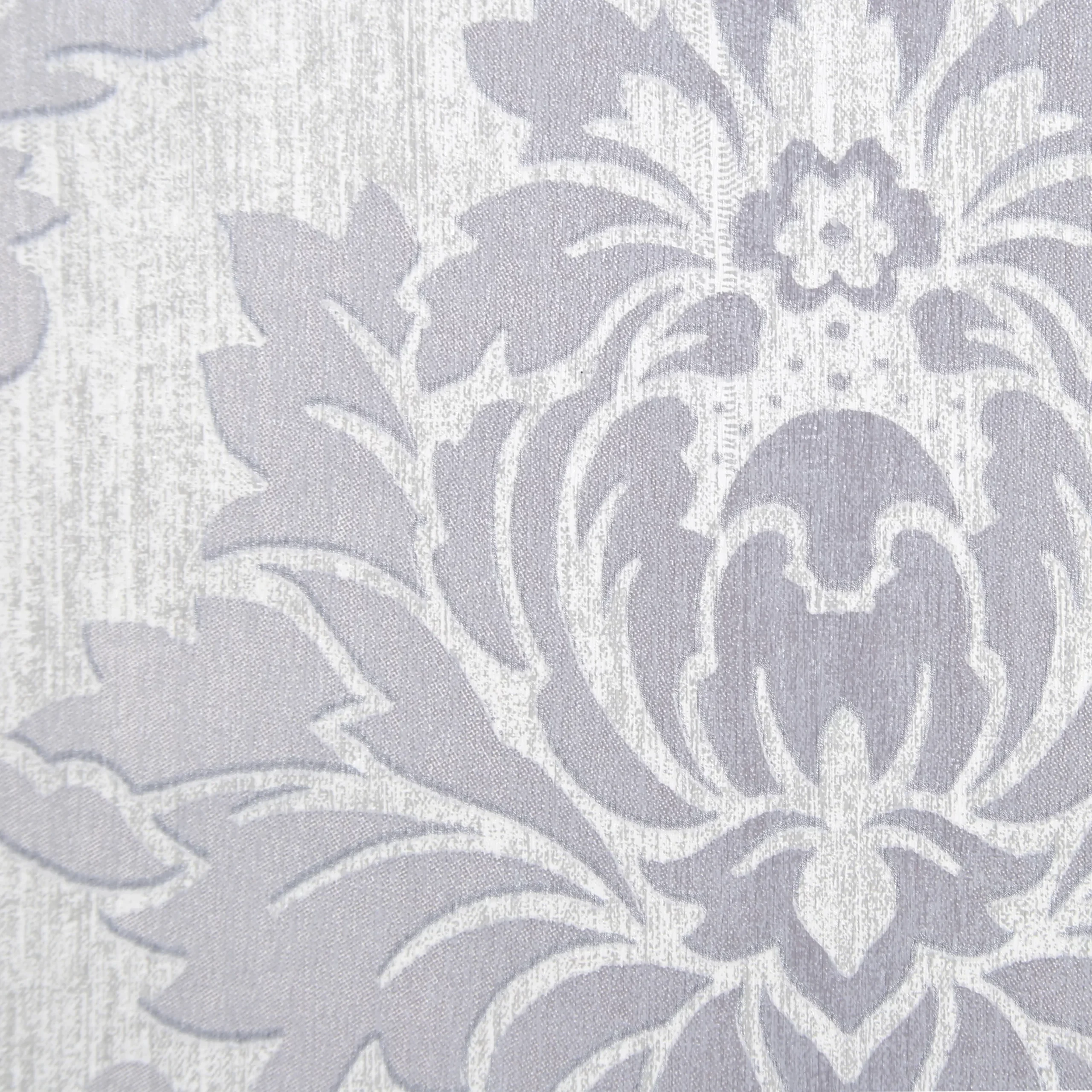 GoodHome Phacelia Grey Damask Textured Wallpaper 9 GoodHome Phacelia Grey Damask Textured Wallpaper - Image 7