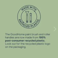 GoodHome Polyamide Long Pile Decorating Set, 4 Pieces -Goodhome goodhome polyamide long pile decorating set 4 pieces5059340015880 02h EN