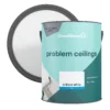 GoodHome Problem Ceiling Brilliant White Matt Emulsion Paint, 5L -Goodhome goodhome problem ceiling brilliant white matt emulsion paint 5l5059340271484 21c