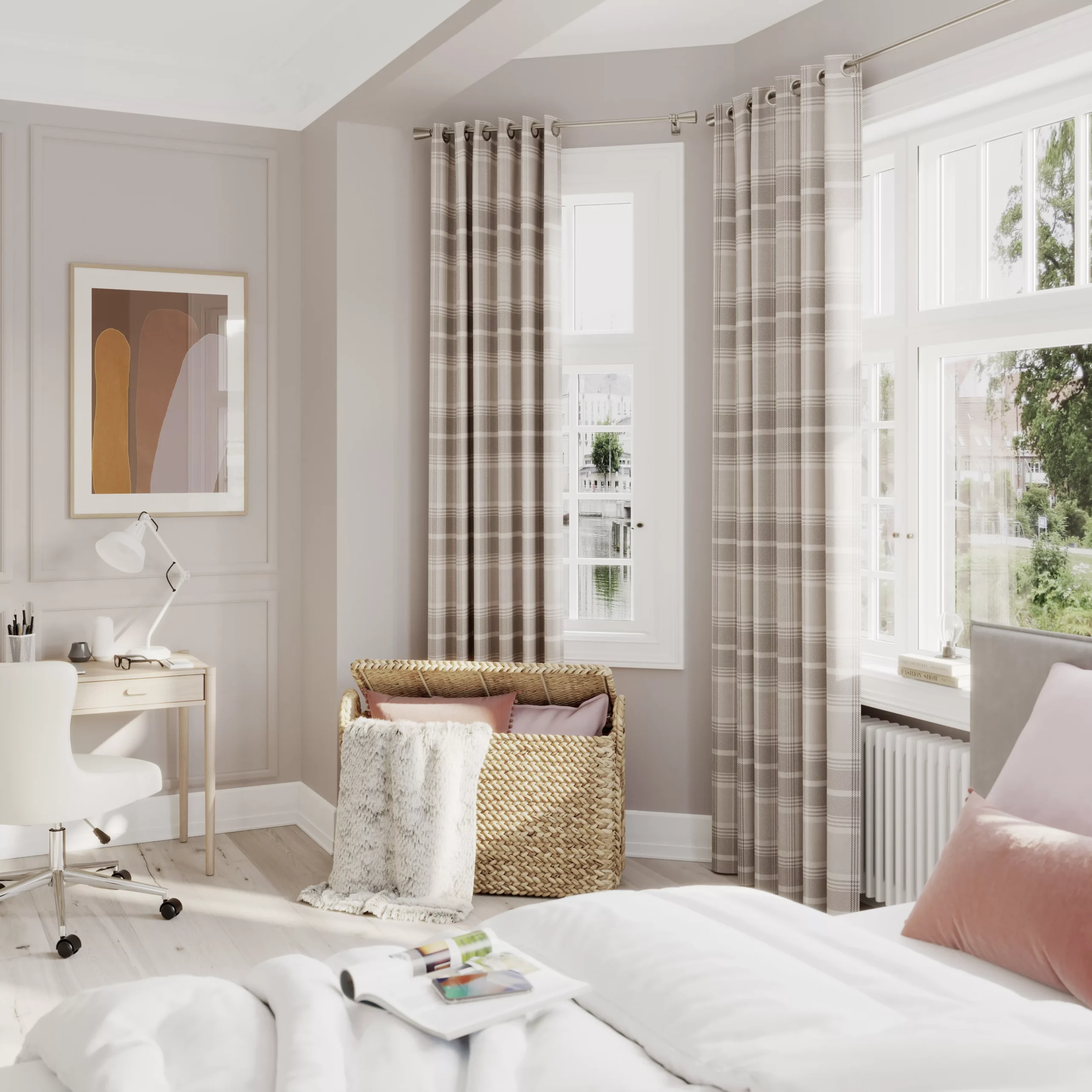 GoodHome Pure Brilliant White Eggshell Metal & Wood Paint, 2.5L 5 GoodHome Pure Brilliant White Eggshell Metal & Wood Paint, 2.5L - Image 3