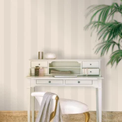 GoodHome Raho Natural Striped Fabric Effect Textured Wallpaper 9 GoodHome Raho Natural Striped Fabric Effect Textured Wallpaper -Goodhome goodhome raho natural striped fabric effect textured wallpaper5063022003867 02i