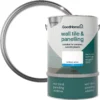 GoodHome Renovation Brilliant White Matt Wall Tile & Panelling Paint, 2L -Goodhome goodhome renovation brilliant white matt wall tile panelling paint 2l5059340288468 21c