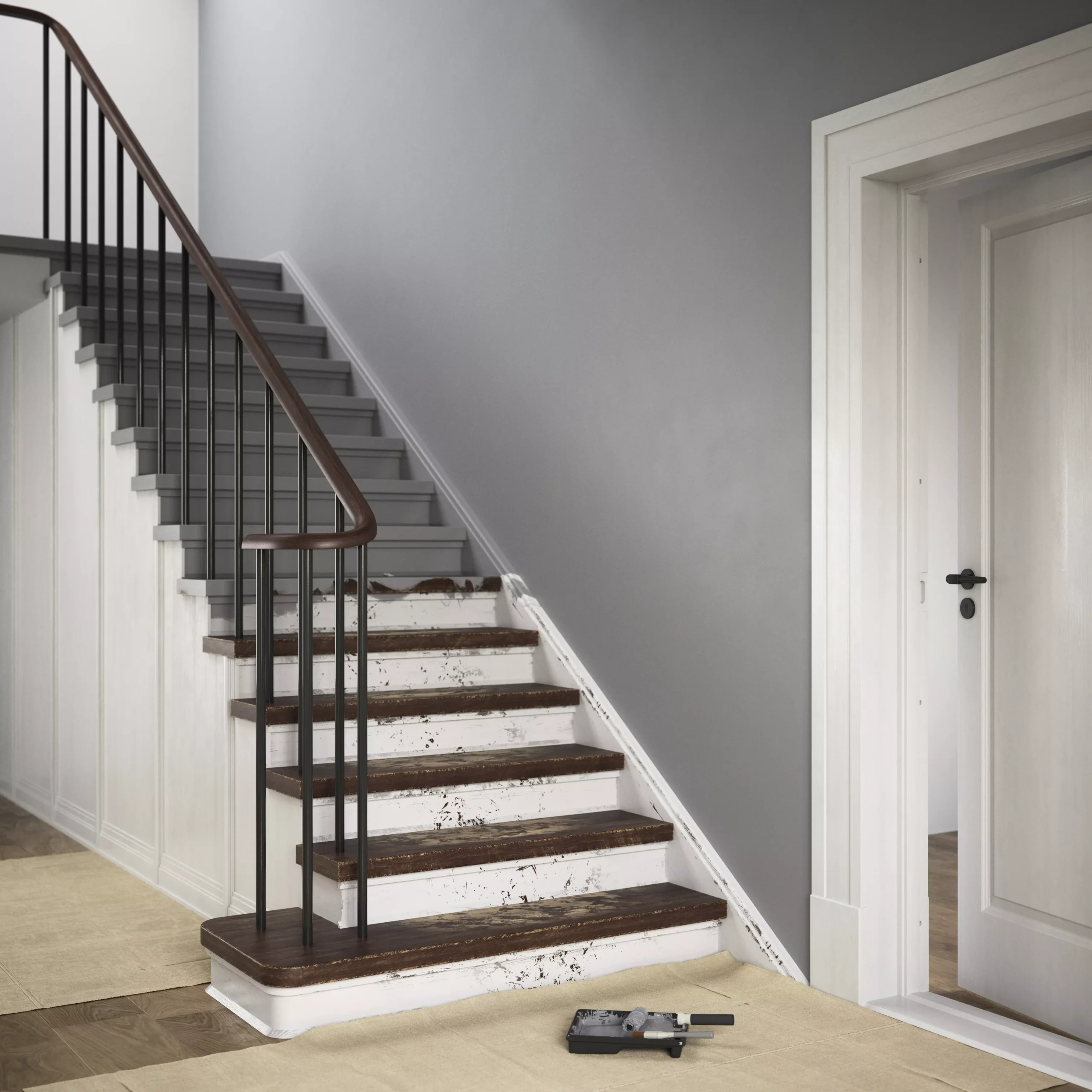 GoodHome Renovation Brooklyn Satinwood Multi-surface Paint, 2L 7 GoodHome Renovation Brooklyn Satinwood Multi-surface Paint, 2L - Image 5