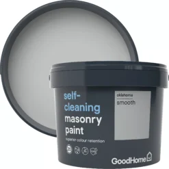 GoodHome Self-cleaning Oklahoma Smooth Matt Masonry Paint, 10L 11 GoodHome Self-cleaning Oklahoma Smooth Matt Masonry Paint, 10L -Goodhome goodhome self cleaning oklahoma smooth matt masonry paint 10l3663602522133 37c