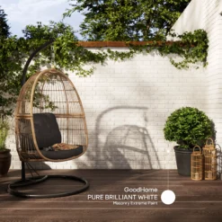 GoodHome Self-cleaning Pure Brilliant White Smooth Matt Masonry Paint, 10L -Goodhome goodhome self cleaning pure brilliant white smooth matt masonry paint 10l3663602521112 19i EN 2022