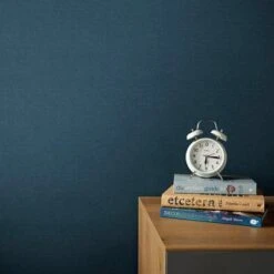 GoodHome Tille Peacock Woven Aspect Fabric Effect Textured Wallpaper -Goodhome goodhome tille peacock woven aspect fabric effect textured wallpaper3663602559306 30i