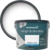GoodHome Tough & Durable Brilliant White Matt Emulsion Paint, 10L