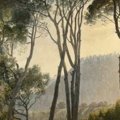 GoodHome Triphan Multicolour Trees Matt Mural -Goodhome goodhome triphan multicolour trees matt mural5059340471167 37c