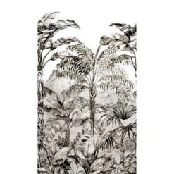 GoodHome Turman Black & White Tropical Matt Mural 9 GoodHome Turman Black & White Tropical Matt Mural -Goodhome goodhome turman black white tropical matt mural5059340411095 02c