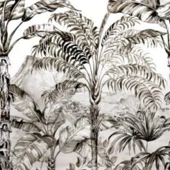 GoodHome Turman Black & White Tropical Matt Mural 11 GoodHome Turman Black & White Tropical Matt Mural -Goodhome goodhome turman black white tropical matt mural5059340411095 38c