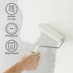 GoodHome Ultra Cover Alberta Matt Emulsion Paint, 2.5L -Goodhome goodhome ultra cover alberta matt emulsion paint 2 5l5059340273709 05i