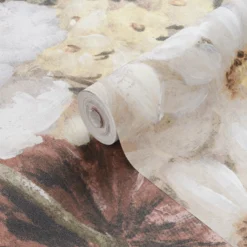 GoodHome Verdi Soft Pink Romantic Floral Matt Mural -Goodhome goodhome verdi soft pink romantic floral matt mural5059340411132 01c