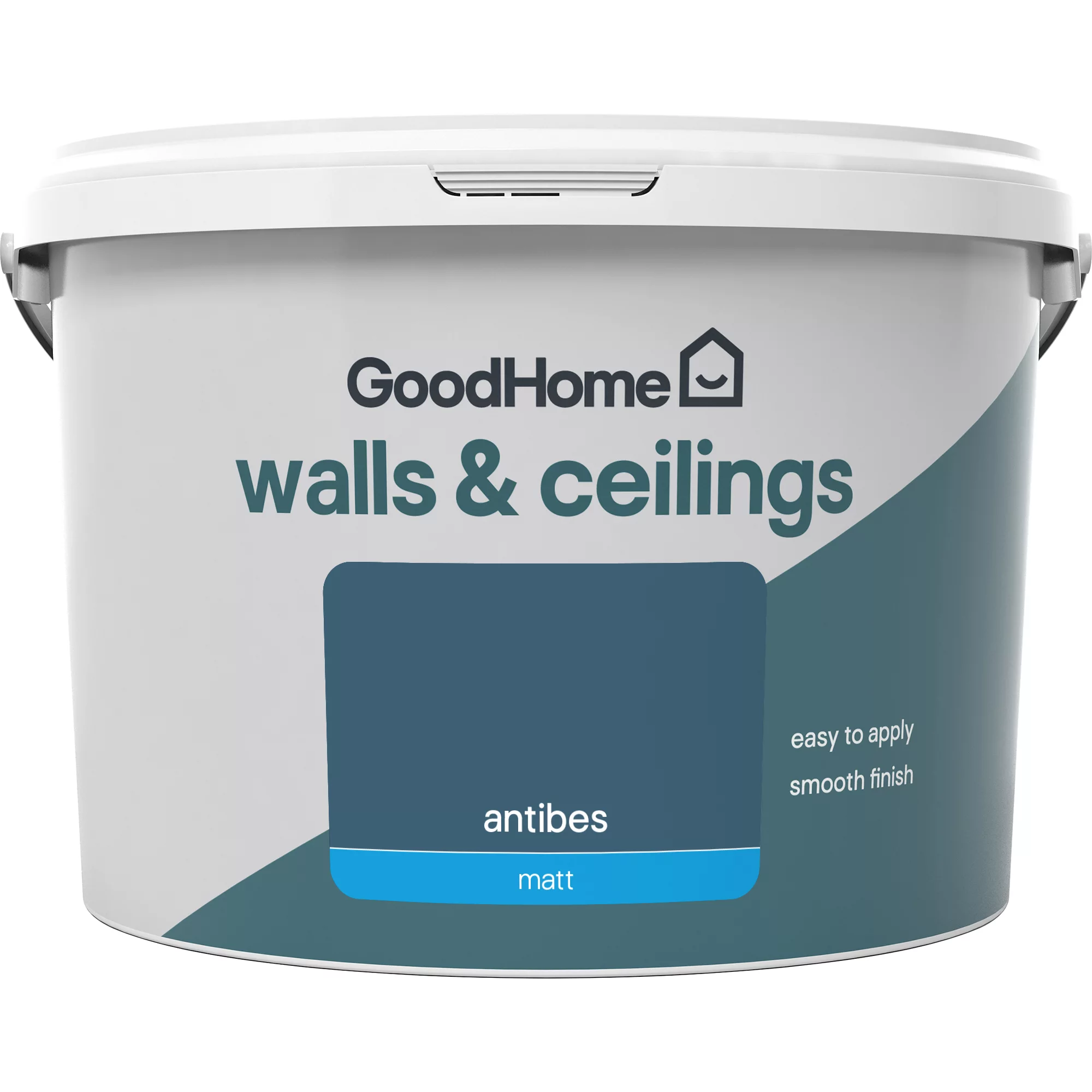 GoodHome Walls & Ceilings Antibes Matt Emulsion Paint, 2.5L 4 GoodHome Walls & Ceilings Antibes Matt Emulsion Paint, 2.5L - Image 2