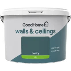 GoodHome Walls & Ceilings Bantry Silk Emulsion Paint, 2.5L -Goodhome goodhome walls ceilings bantry silk emulsion paint 2 5l5059340272702 02c
