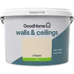 GoodHome Walls & Ceilings Chiapas Silk Emulsion Paint, 2.5L -Goodhome goodhome walls ceilings chiapas silk emulsion paint 2 5l3663602595083 02c