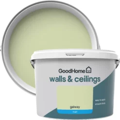 GoodHome Walls & Ceilings Galway Matt Emulsion Paint, 2.5L