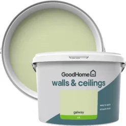 GoodHome Walls & Ceilings Galway Silk Emulsion Paint, 2.5L