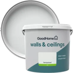 GoodHome Walls & Ceilings Hempstead Silk Emulsion Paint, 5L