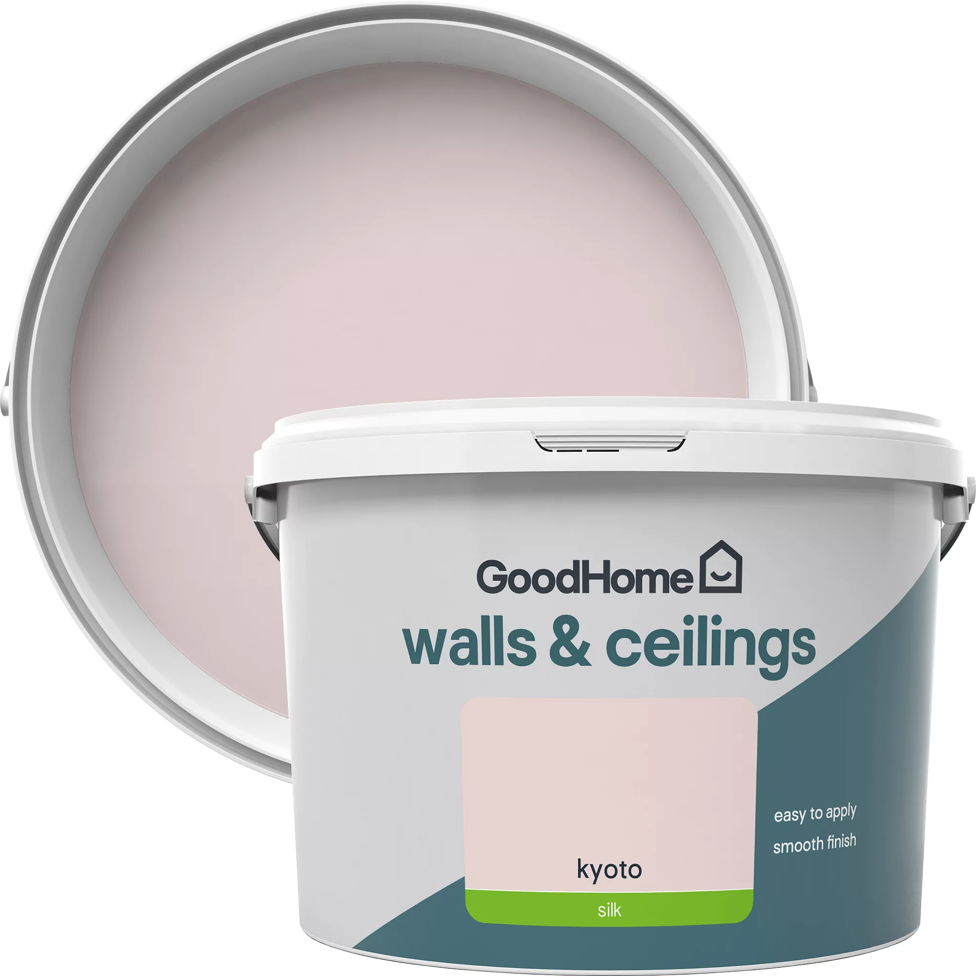 GoodHome Walls & Ceilings Kyoto Silk Emulsion Paint, 2.5L 3 GoodHome Walls & Ceilings Kyoto Silk Emulsion Paint, 2.5L