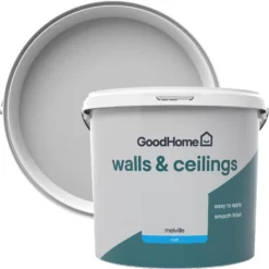 GoodHome Walls & Ceilings Melville Matt Emulsion Paint, 5L