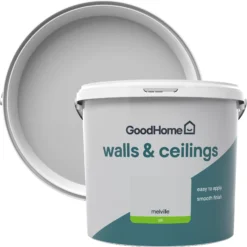 GoodHome Walls & Ceilings Melville Silk Emulsion Paint, 5L