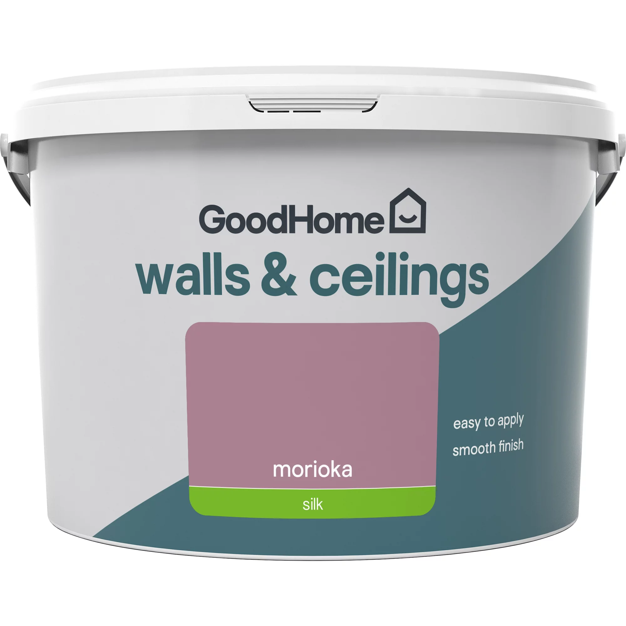 GoodHome Walls & Ceilings Morioka Silk Emulsion Paint, 2.5L 4 GoodHome Walls & Ceilings Morioka Silk Emulsion Paint, 2.5L - Image 2