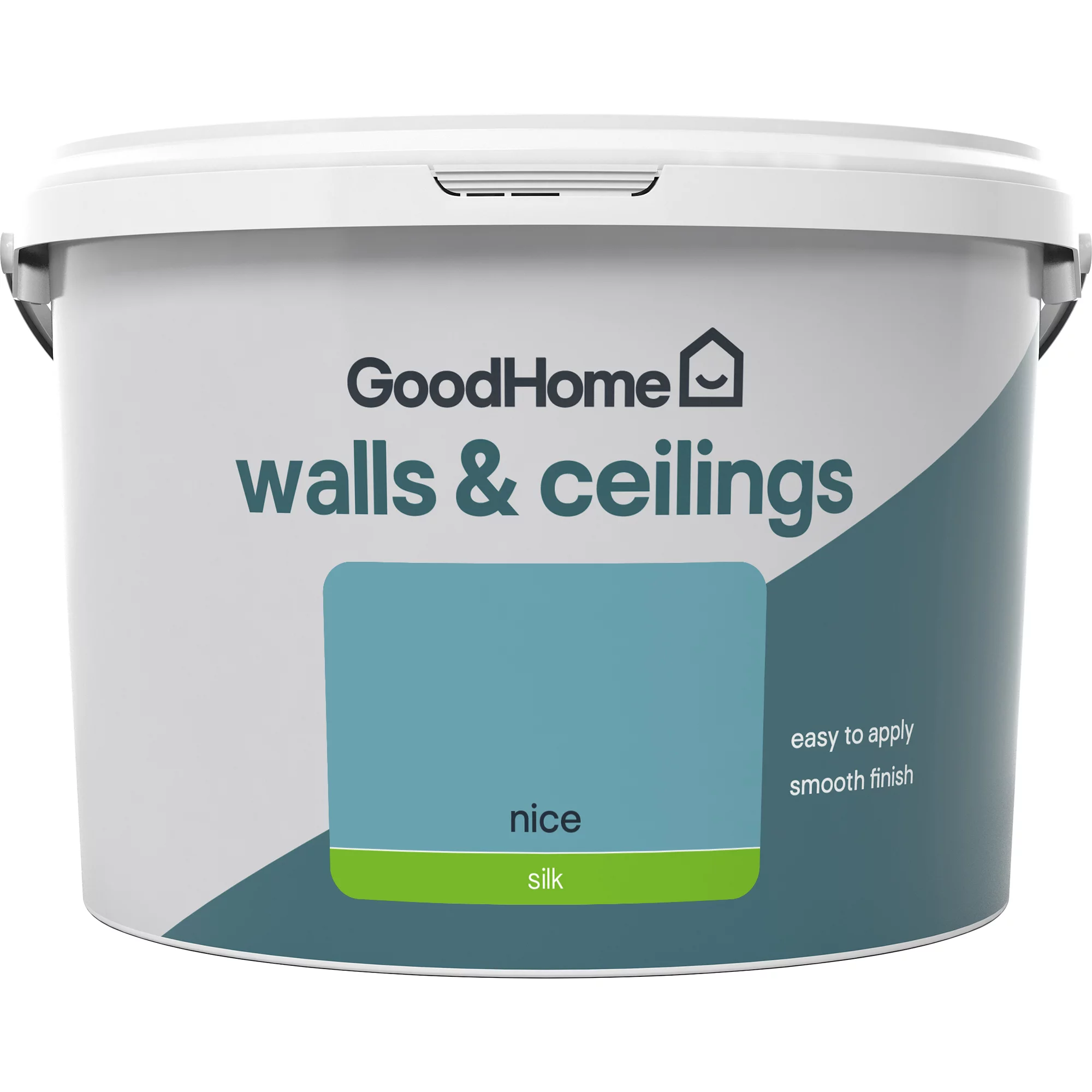 GoodHome Walls & Ceilings Nice Silk Emulsion Paint, 2.5L 4 GoodHome Walls & Ceilings Nice Silk Emulsion Paint, 2.5L - Image 2