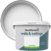 GoodHome Walls & Ceilings North Pole Silk Emulsion Paint, 2.5L -Goodhome goodhome walls ceilings north pole silk emulsion paint 2 5l3663602400998 37c