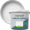 GoodHome Walls & Ceilings North Pole Silk Emulsion Paint, 5L -Goodhome goodhome walls ceilings north pole silk emulsion paint 5l3663602400981 37c