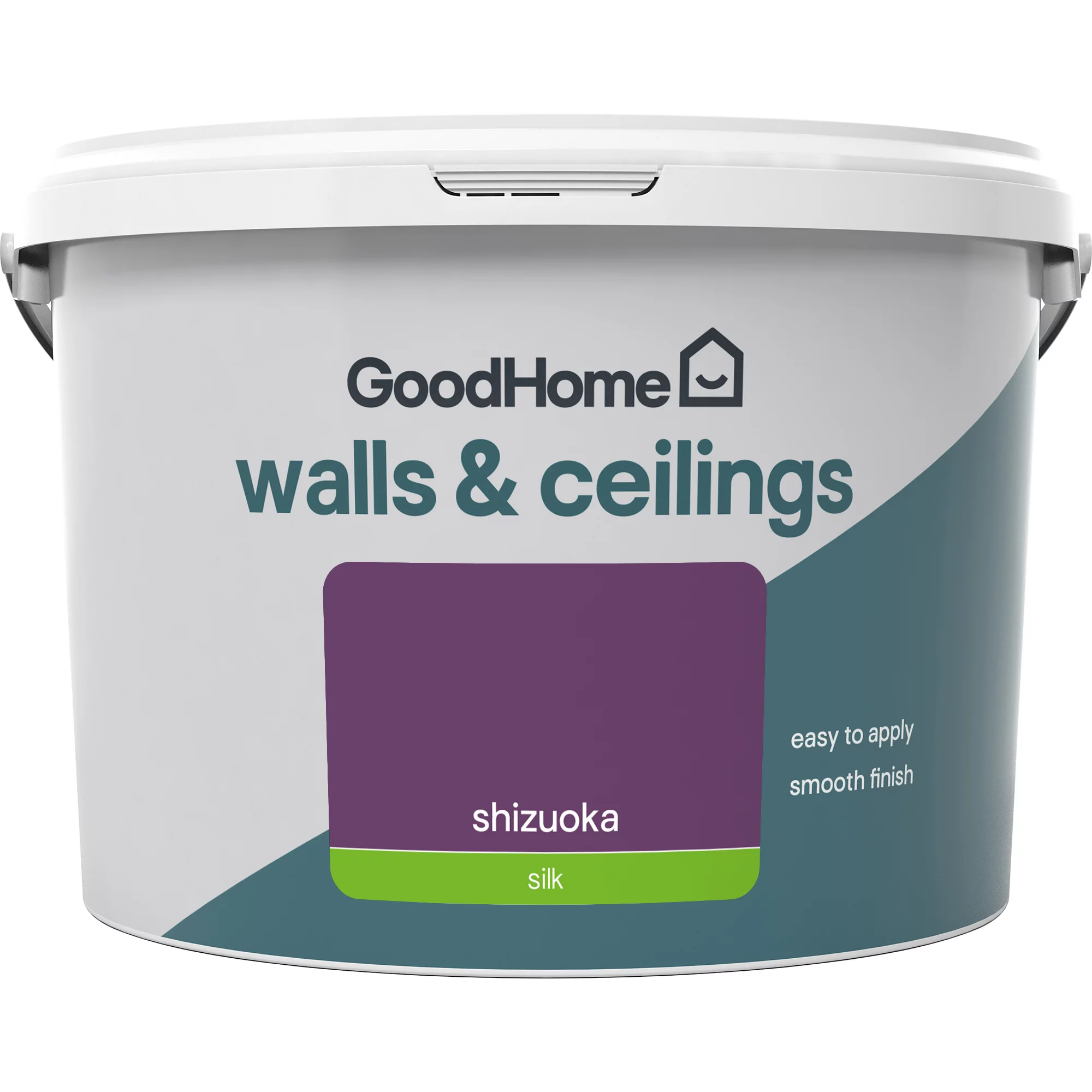 GoodHome Walls & Ceilings Shizuoka Silk Emulsion Paint, 2.5L 4 GoodHome Walls & Ceilings Shizuoka Silk Emulsion Paint, 2.5L - Image 2