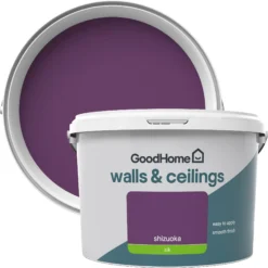 GoodHome Walls & Ceilings Shizuoka Silk Emulsion Paint, 2.5L