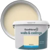 GoodHome Walls & Ceilings Toronto Matt Emulsion Paint, 2.5L -Goodhome goodhome walls ceilings toronto matt emulsion paint 2 5l3663602592990 37c