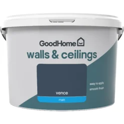 GoodHome Walls & Ceilings Vence Matt Emulsion Paint, 2.5L -Goodhome goodhome walls ceilings vence matt emulsion paint 2 5l3663602599692 02c