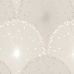 GoodHome Zamia Beige Art Deco Silver Effect Textured Wallpaper -Goodhome goodhome zamia beige art deco silver effect textured wallpaper3663602561071 37c bq