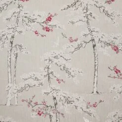 GoodHome Zumrut Grey & Plum Birds & Foliage Textured Wallpaper -Goodhome goodhome zumrut grey plum birds foliage textured wallpaper5059340487625 38c
