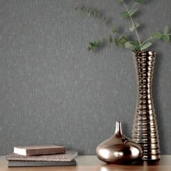 Spinney Charcoal Mica Effect Textured Wallpaper 7 Spinney Charcoal Mica Effect Textured Wallpaper -Goodhome spinney charcoal mica effect textured wallpaper5059340410173 02i